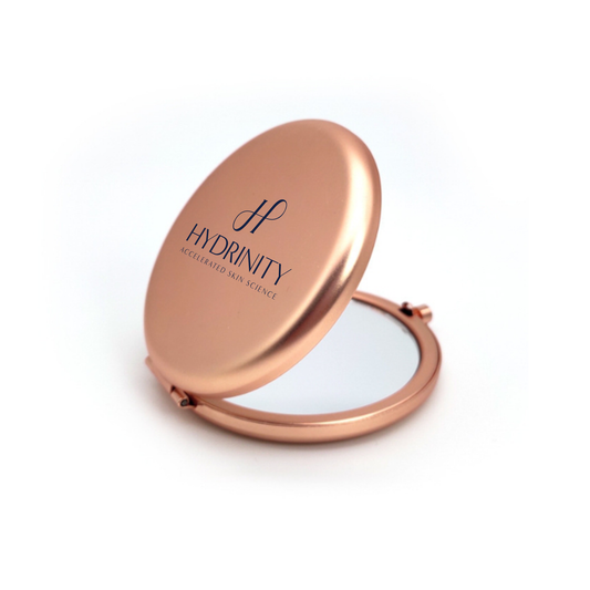 Hydrinity Portable Metallic Cosmetic Mirror