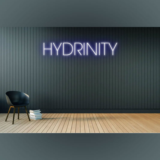 Custom Hydrinity Neon Sign
