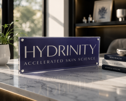 Hydrinity Acrylic Display Sign