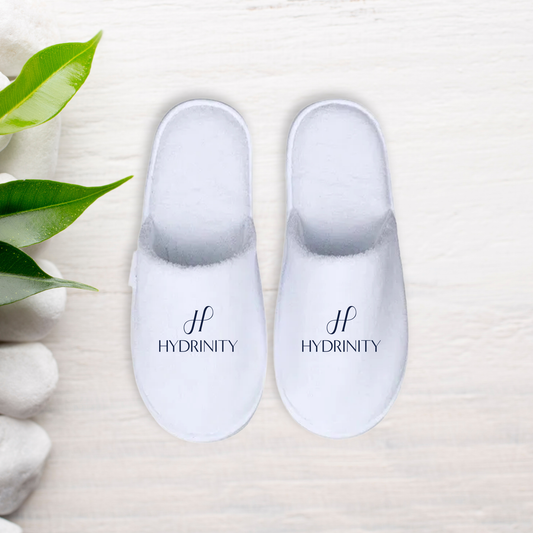 Hydrinity Coral Fleece Spa Slippers